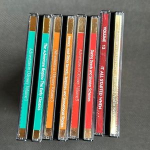 4 volumes Adventures in Odyssey: 1, 3, 5, 13